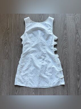 Le Bop Jane Linen Mini Dress